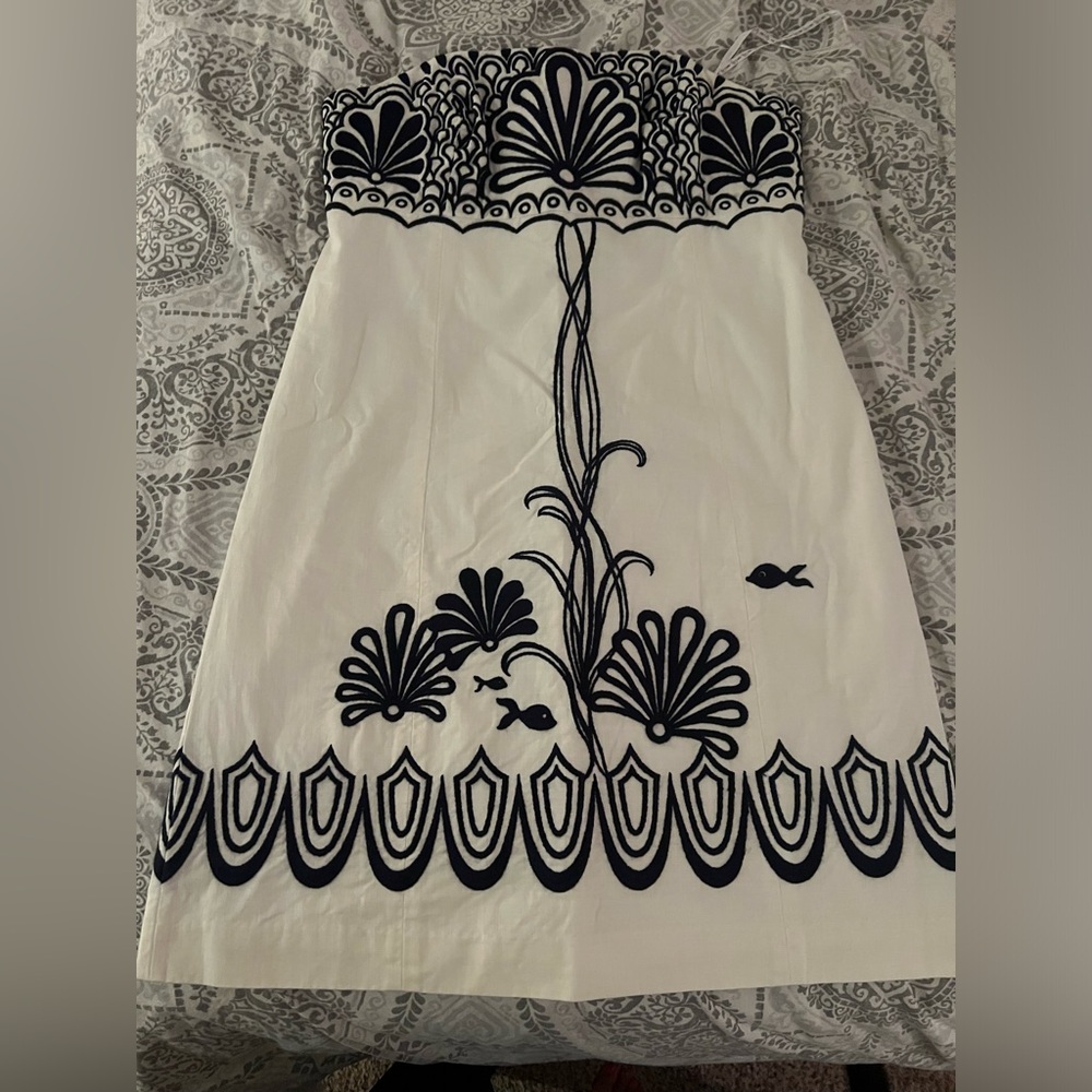 Strapless Lilly Pulitzer dress